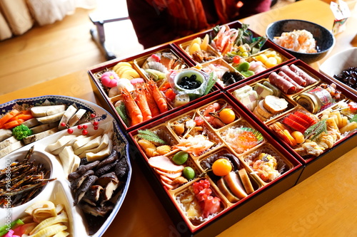 Japanese new Year dishes Osechi - お正月にたべる「おせち料理」 photo