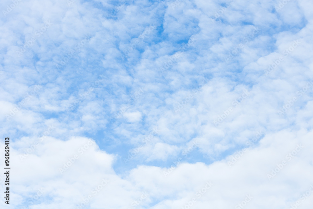 Cloud on the blue sky. Cloud on the blue sky.