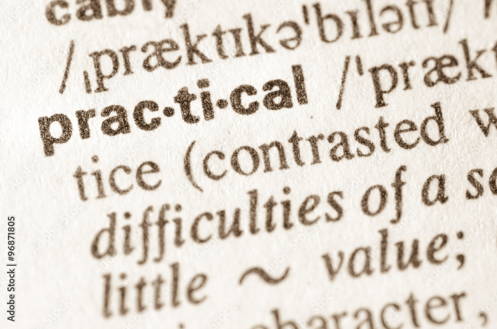Dictionary definition of word practical Dictionary definition of word practical