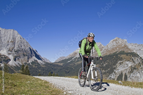 Mountainbiken im Karwendel