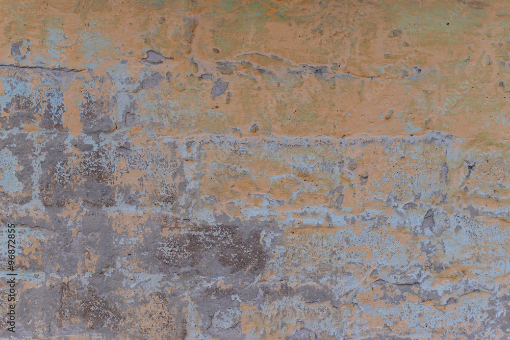 Wall fragment with attritions and cracks Wall fragment with attritions and cracks