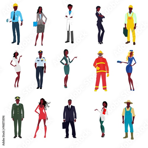 professional and uniforms