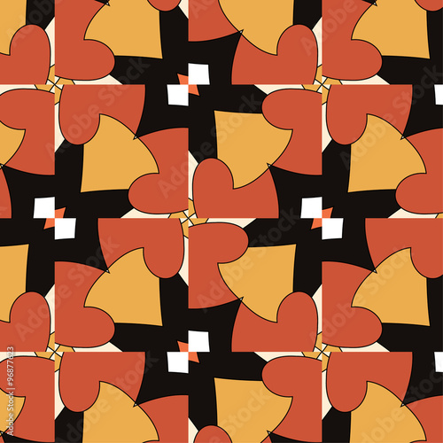 Children abstract ethnic pattern with bright