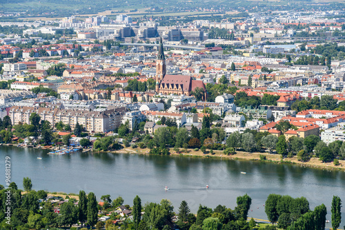 Aerial View Of Vienna City Skyline © radub85