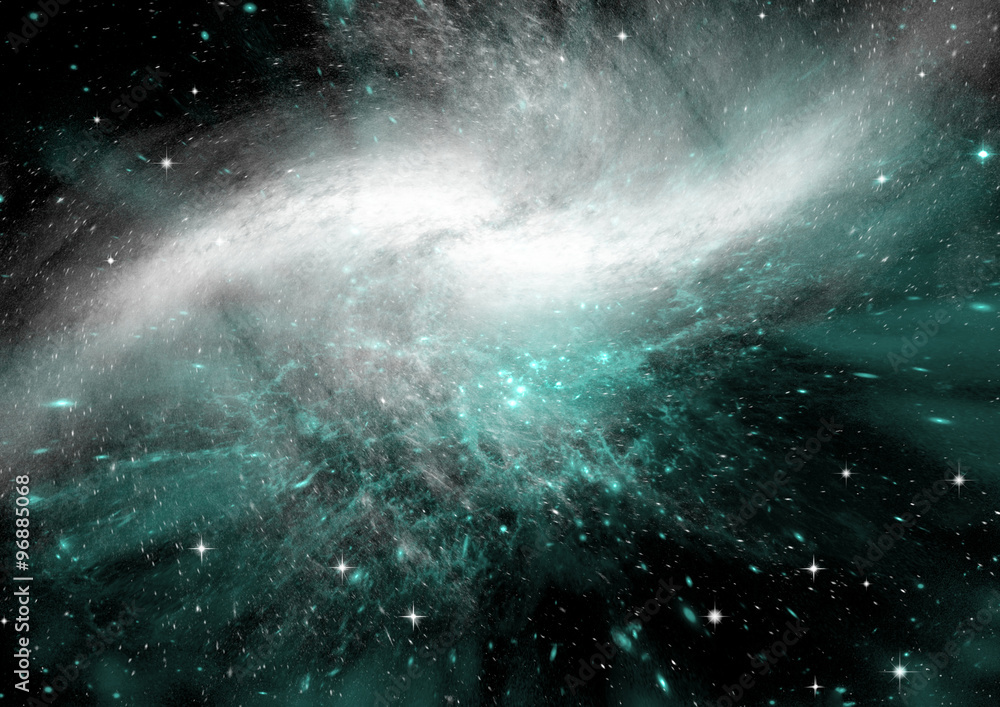 Stars, dust and gas nebula Stars, dust and gas nebula