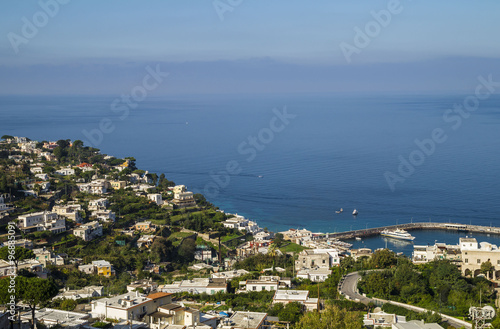 Autumn landscape of Capri Island © elephotos