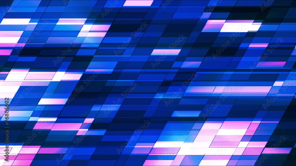 Twinkling Horizontal Slant Hi-Tech Small Bars, Blue Magenta, Abstract, Loop,HD Twinkling Horizontal Slant Hi-Tech Small Bars, Blue Magenta, Abstract, Loop,HD