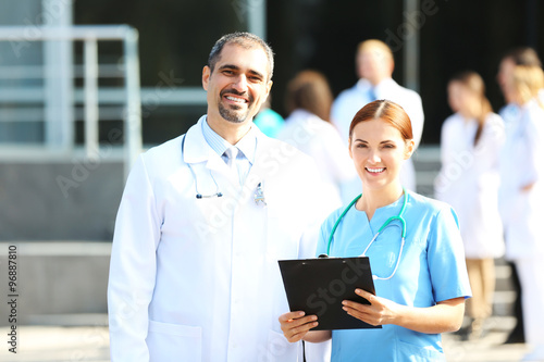 Medical concept - two docto...