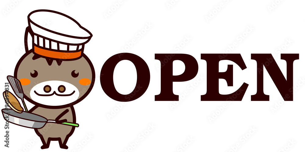 OPEN,CLOSEDを知らせる動物シリーズ OPEN,CLOSEDを知らせる動物シリーズ
