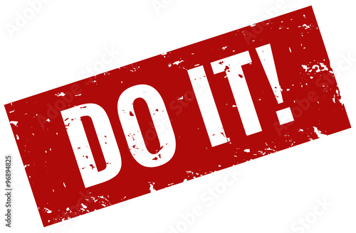 Do it Stempel rot