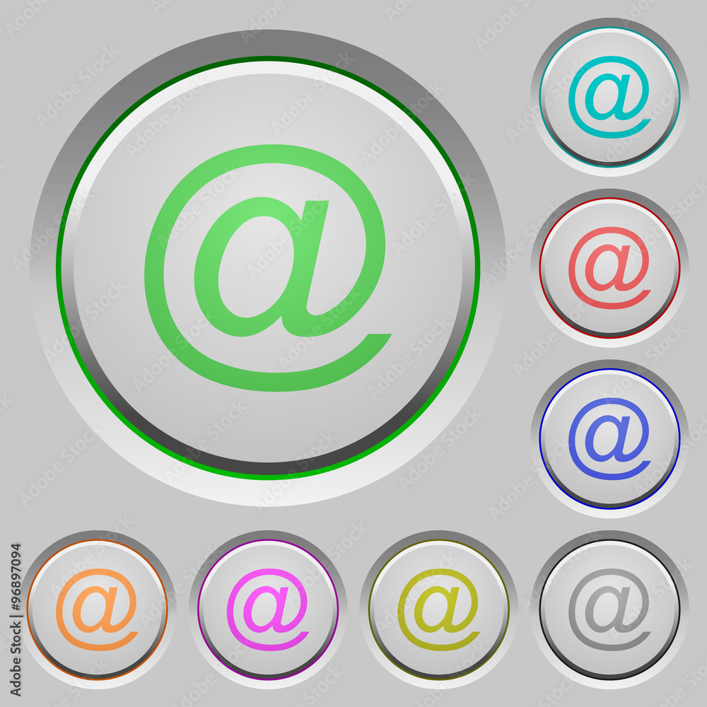 Email push buttons