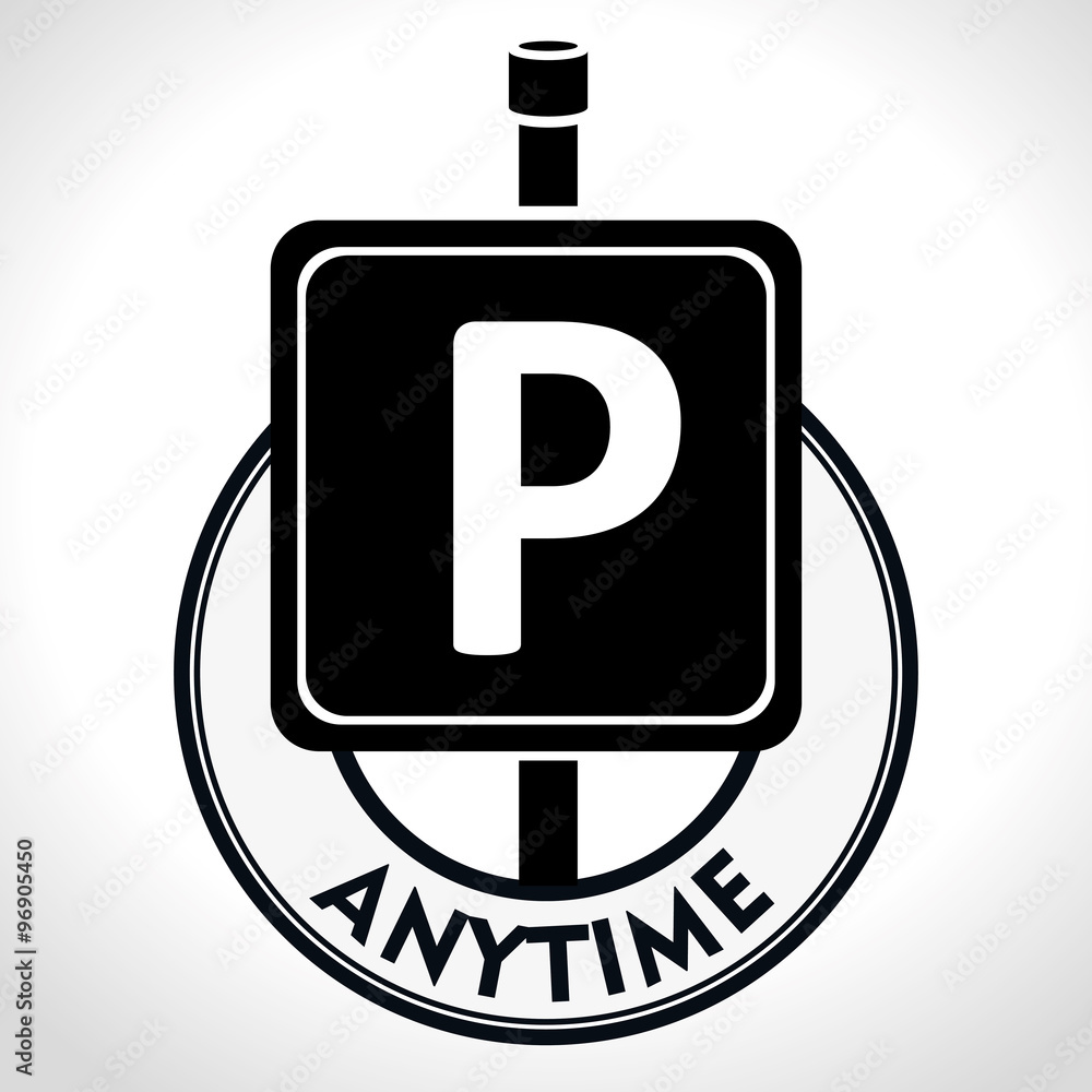 Parking zone graphic Parking zone graphic