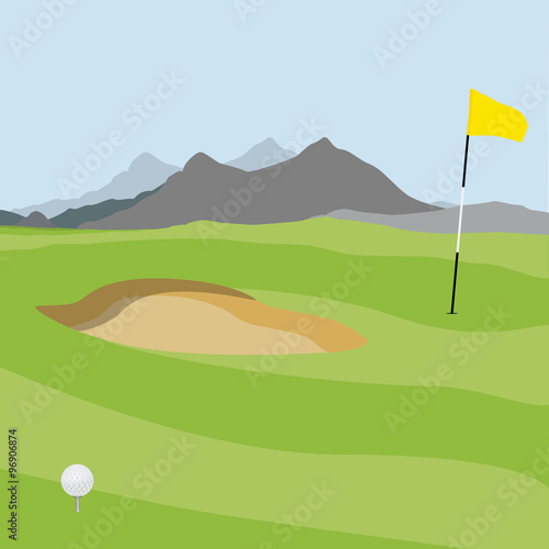 Golf field