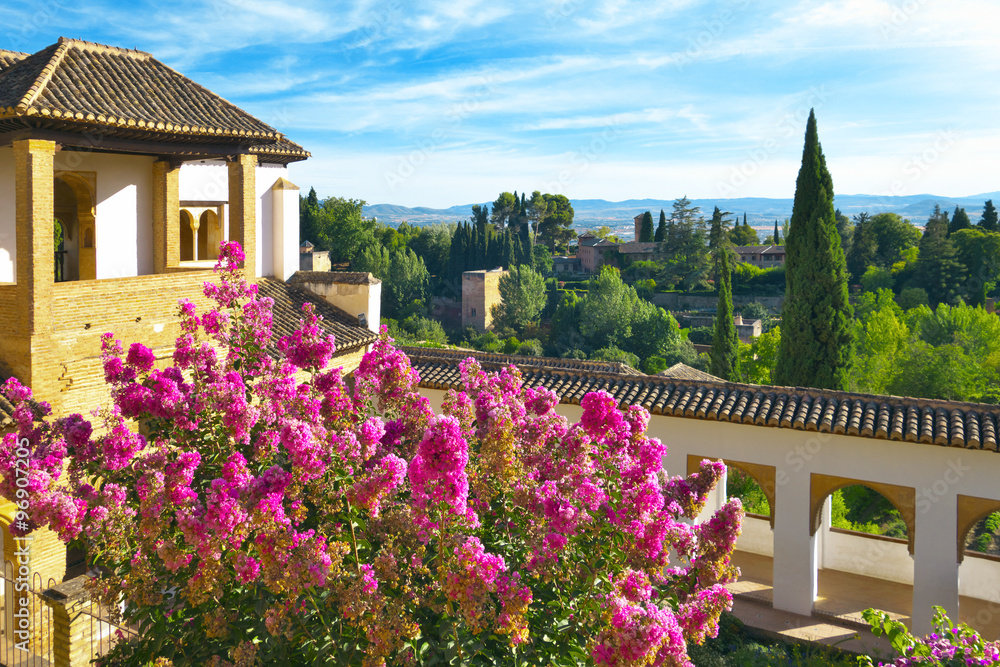 Generalife Gardens.