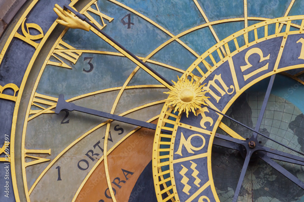 Obraz premium Prague's Astronomical Clock