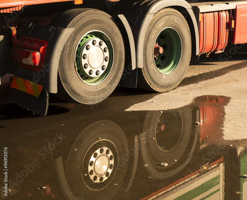Fotografie Truck wheels