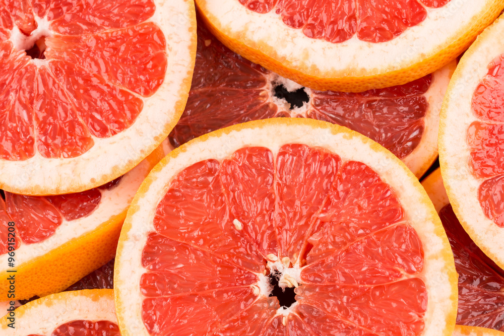 Grapefruit slices Grapefruit slices