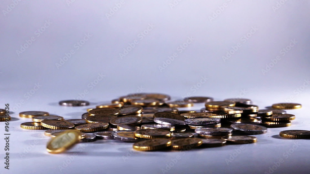 Falling euro
Stack with many falling euro coins. White background. Falling euro
Stack with many falling euro coins. White background.