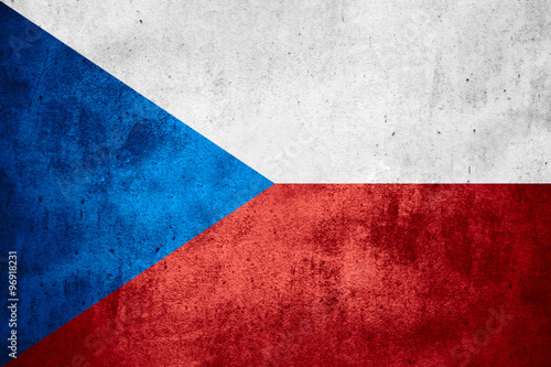 flag of Czech Republic Fototapete