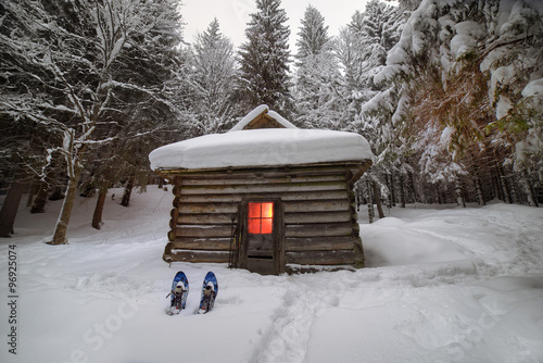 Wallpaper Mural  houses of shepherds and hunters Torontodigital.ca