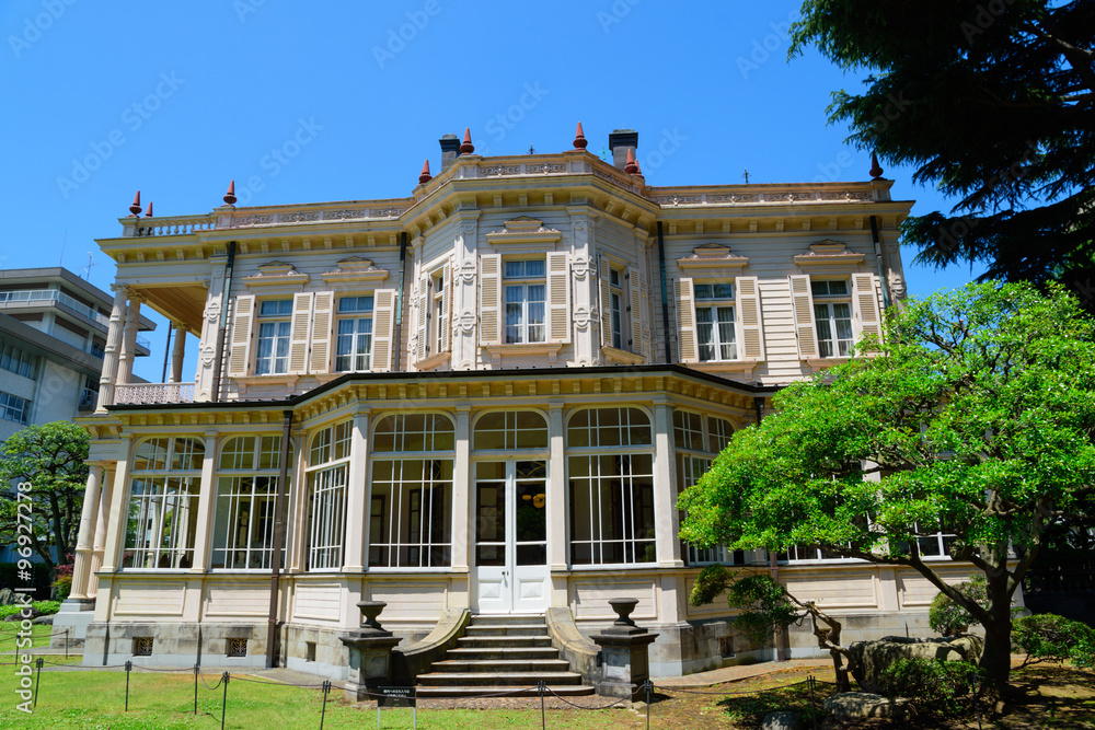 Fototapeta premium Kyu-Iwasaki-tei Gardens in Tokyo