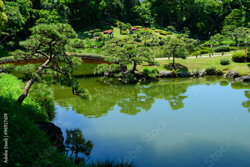 Kiyosumi Gardens in Tokyo