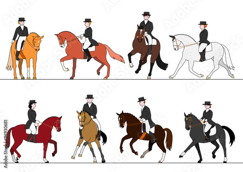 dressage action set