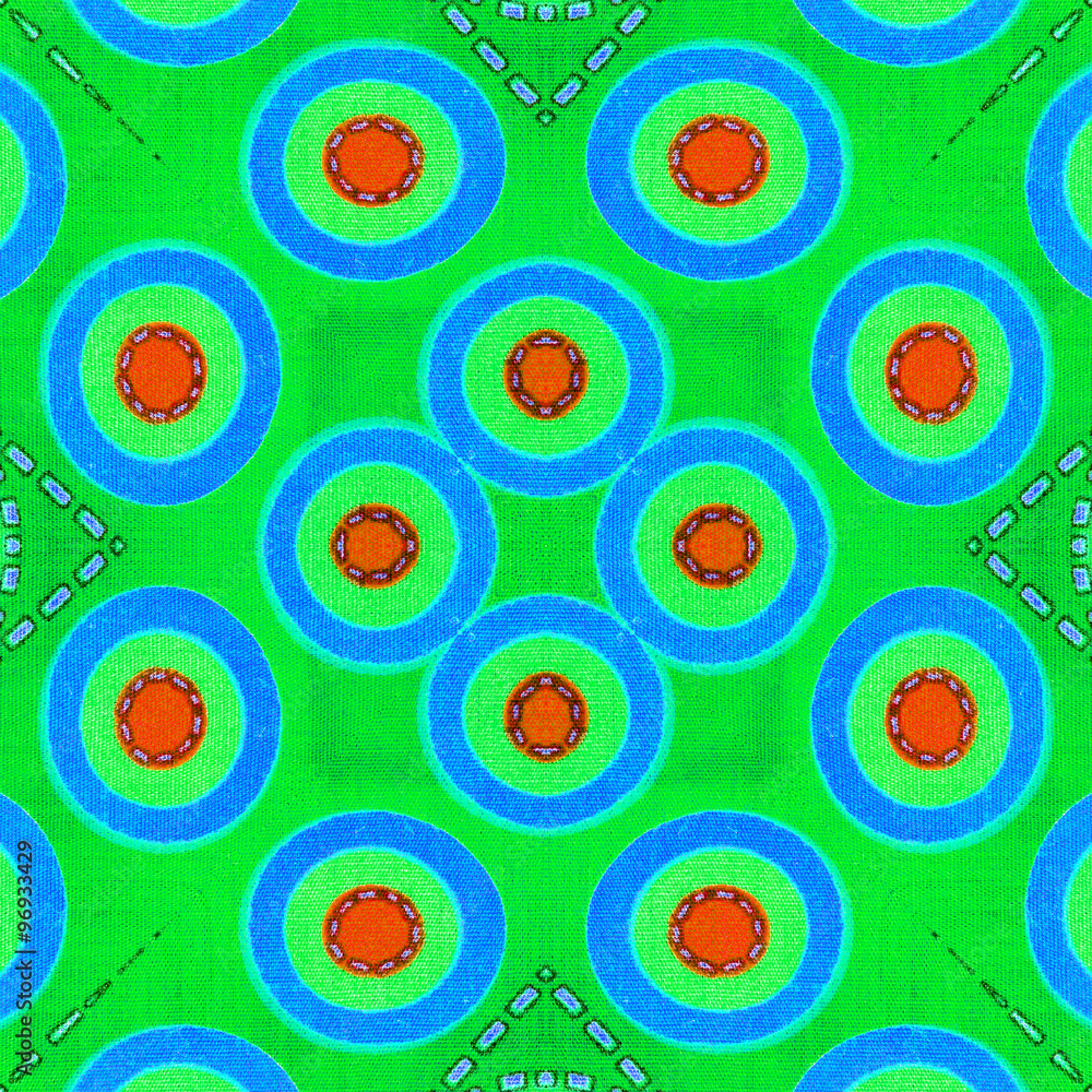 Fototapeta premium Background of Thai style fabric pattern