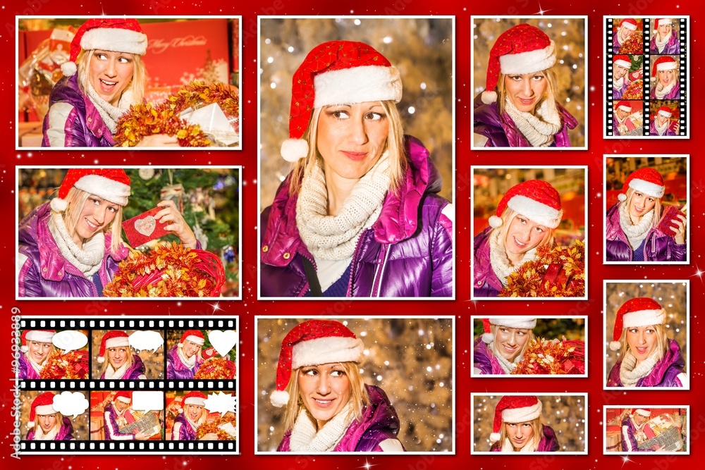 Christmas pictures collage 