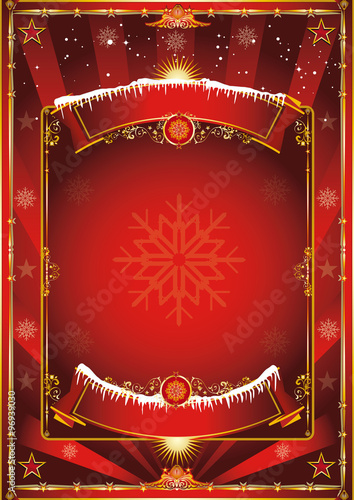 Christmas vintage background