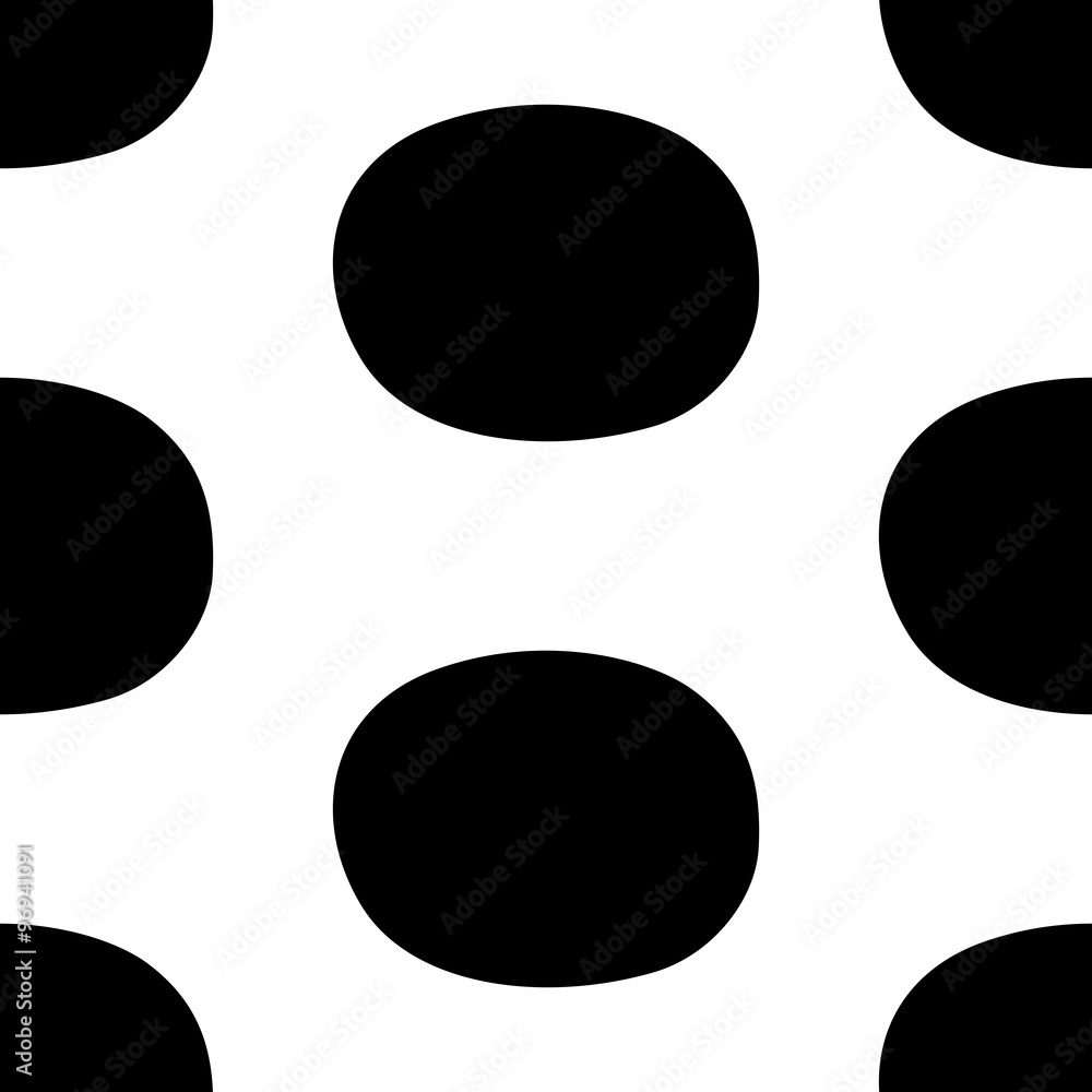Pop art black white seamless background Pop art black white seamless background
