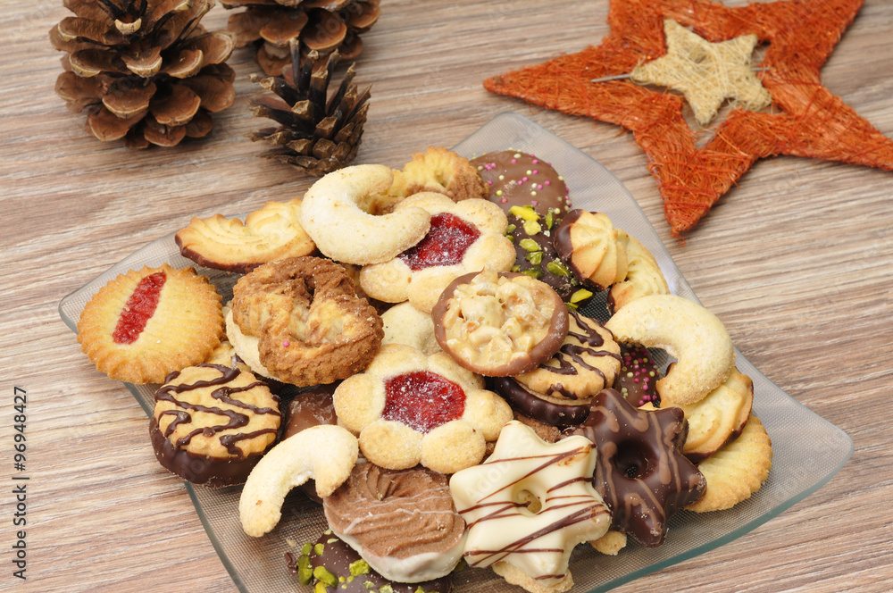 Fototapeta premium Weihnachtsgebäck