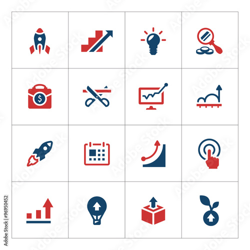 Set color icons of start-up
