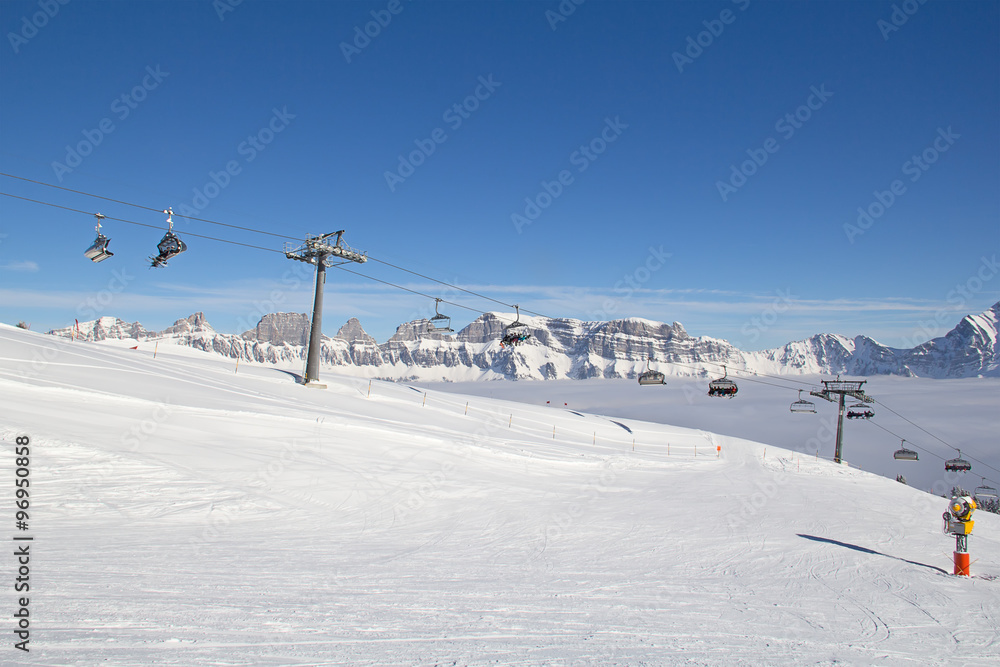 Winter in alps Winter in alps