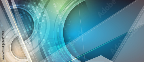 New future technology concept abstract background