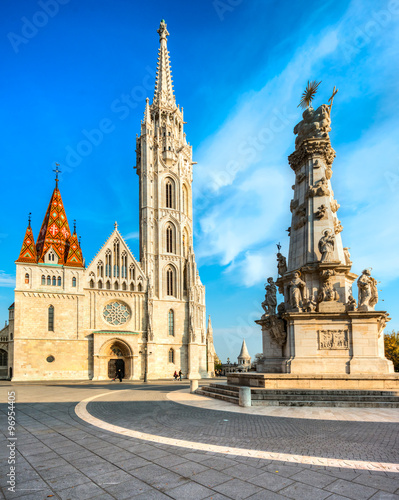 Budapest,  Mathias Cathedral, Hungary photo