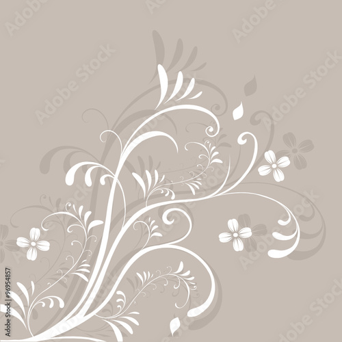 floral,abstrakt,weiss,braun,silhouette,blatt,blumen, blätter,swirl,knospe,winter,weihnachten