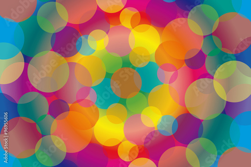 #Background #wallpaper #Vector #Illustration #design #free #free_size #charge_free #colorful #color rainbow,show business,entertainment,party,image 背景素材壁紙,虹彩,虹色,レインボーカラー,七色,カラフル,円,球,幻想的,夢,ファンタジー,にじ,