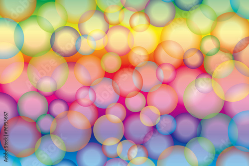 #Background #wallpaper #Vector #Illustration #design #free #free_size #charge_free #colorful #color rainbow,show business,entertainment,party,image 背景素材壁紙,虹彩,虹色,レインボーカラー,七色,カラフル,円,球,幻想的,夢,ファンタジー,にじ,