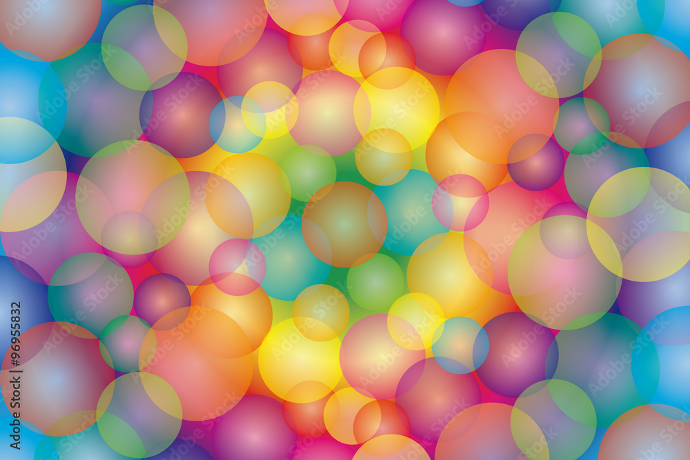 #Background #wallpaper #Vector #Illustration #design #free #free_size #charge_free #colorful #color rainbow,show business,entertainment,party,image 背景素材壁紙,虹彩,虹色,レインボーカラー,七色,カラフル,円,球,幻想的,夢,ファンタジー,にじ,