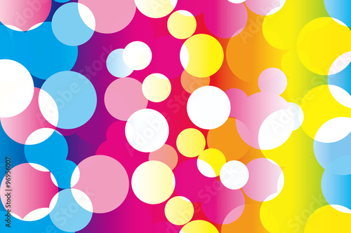 #Background #wallpaper #Vector #Illustration #design #free #free_size #charge_free #colorful #color rainbow,show business,entertainment,party,image 背景素材壁紙,虹彩,虹色,レインボーカラー,七色,カラフル,円,球,幻想的,夢,ファンタジー,にじ,