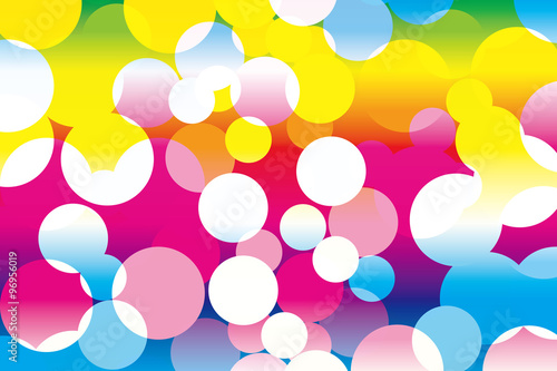 #Background #wallpaper #Vector #Illustration #design #free #free_size #charge_free #colorful #color rainbow,show business,entertainment,party,image 背景素材壁紙,虹彩,虹色,レインボーカラー,七色,カラフル,円,球,幻想的,夢,ファンタジー,にじ,