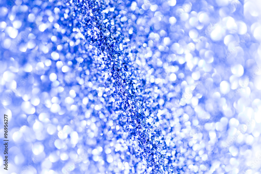 Blue abstract glitter background Blue abstract glitter background