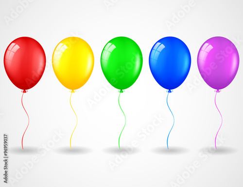 Birthday balloons