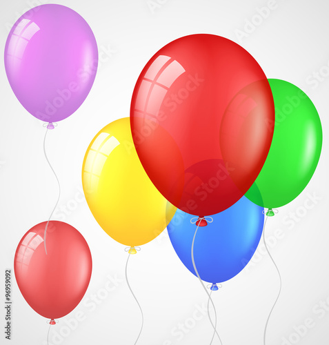 Birthday balloons