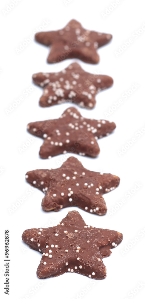 Chocolate Star Cookies
