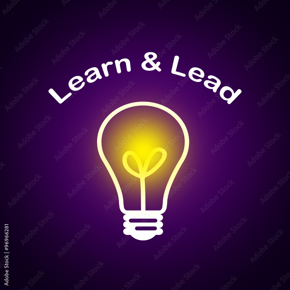 Learn and Lead - Leadership business concept Learn and Lead - Leadership business concept