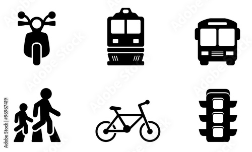 transport icons collections