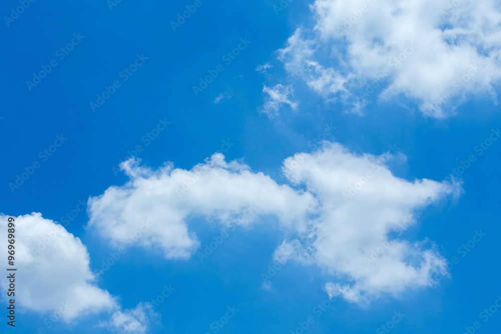 Obraz premium cloud and blue sky background