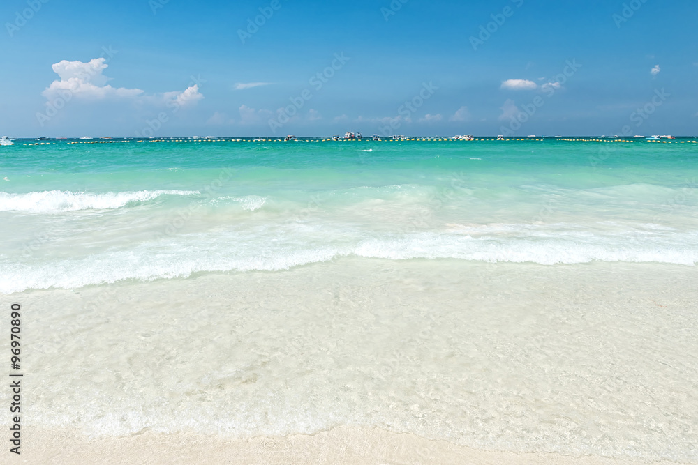 Bight and clear wonderful beach at Similan Island,Thailand